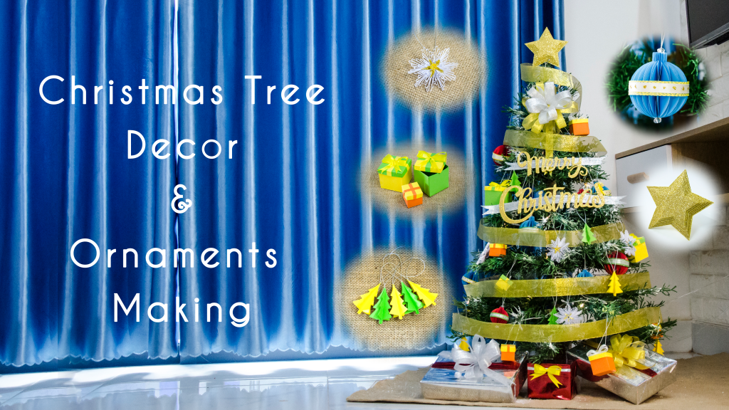 TA Diy Ideas – Christmas tree decorations Silver – step by step