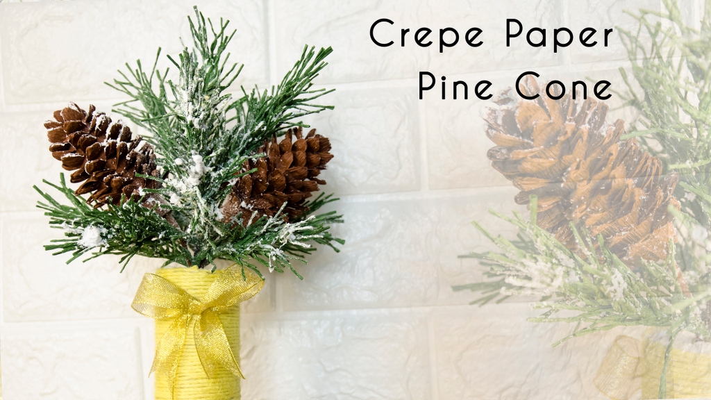 TA Diy Ideas Pine cone crafts handmade /g/11h4lcrmfs Christmas Decoration